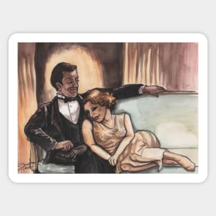 Edith and Bertie - A Roaring Twenties Love Story Sticker
